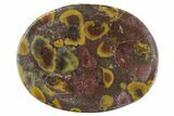 1.5" Polished Fruit Jasper Worry Stones - Photo 2